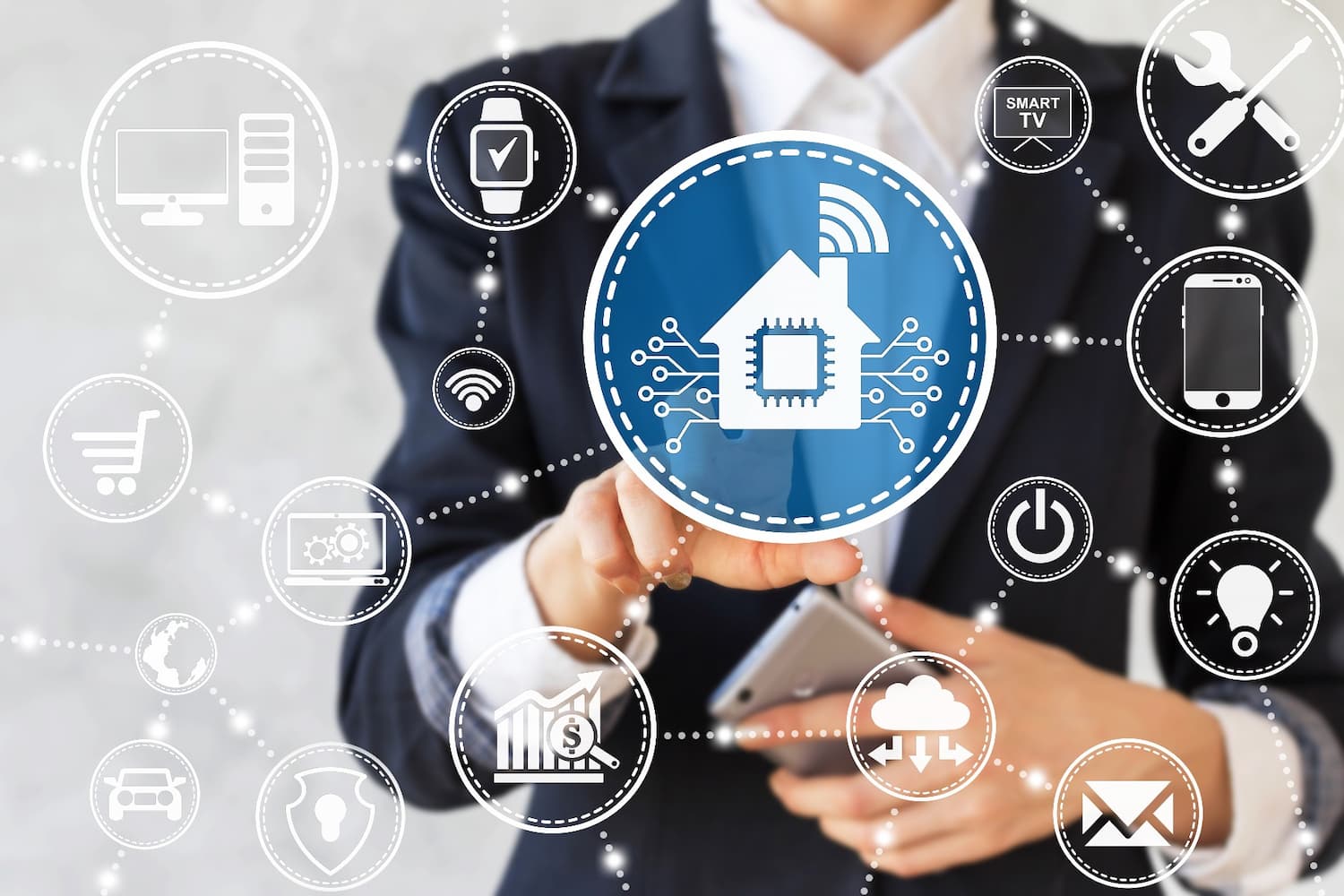 person-wearing-suit-interacting-with-a-smart-home-infographic